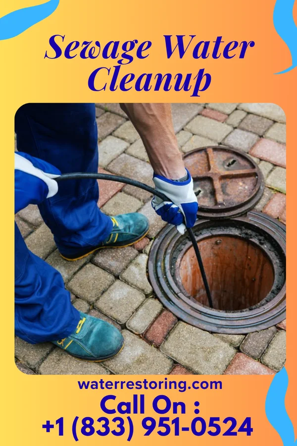 Sewage Water Cleanup in Prescott, KS